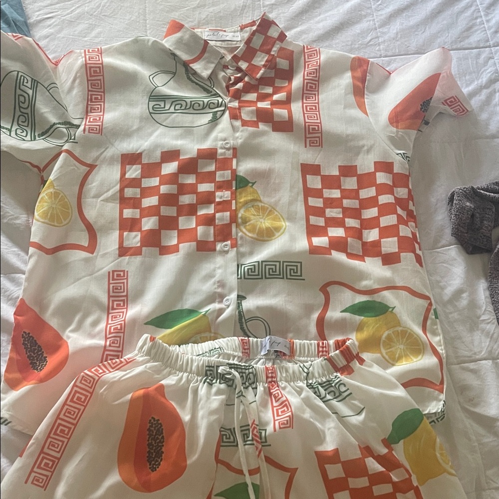Petal & Pup Multicolor Geometric Dress